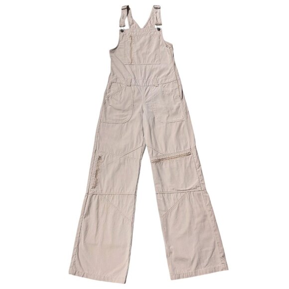 90s y2k vintage rave overalls wideleg cargo utility panelled Armor Jeans. - Picture 1 of 7